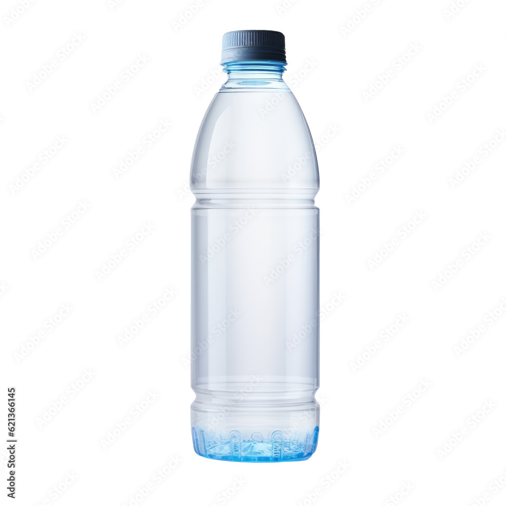 water bottle isolated isolated on transparent background. Generative ai water bottle isolated isolated on transparent background. Generative ai
