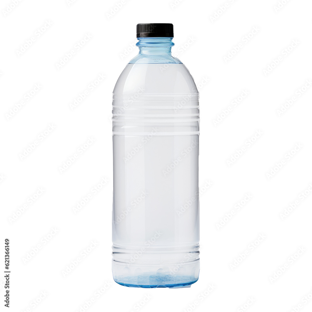 water bottle isolated isolated on transparent background. Generative ai