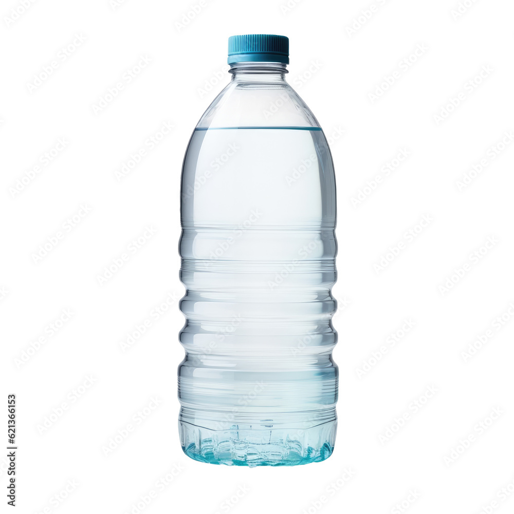 water bottle isolated isolated on transparent background. Generative ai water bottle isolated isolated on transparent background. Generative ai