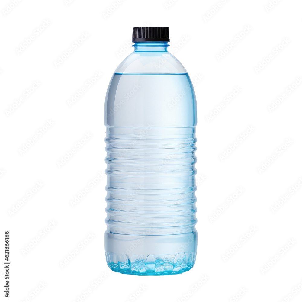 water bottle isolated isolated on transparent background. Generative ai water bottle isolated isolated on transparent background. Generative ai
