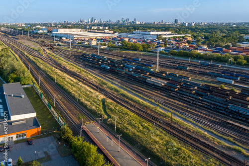 Railway cargo station in Warsaw © Cinematographer
