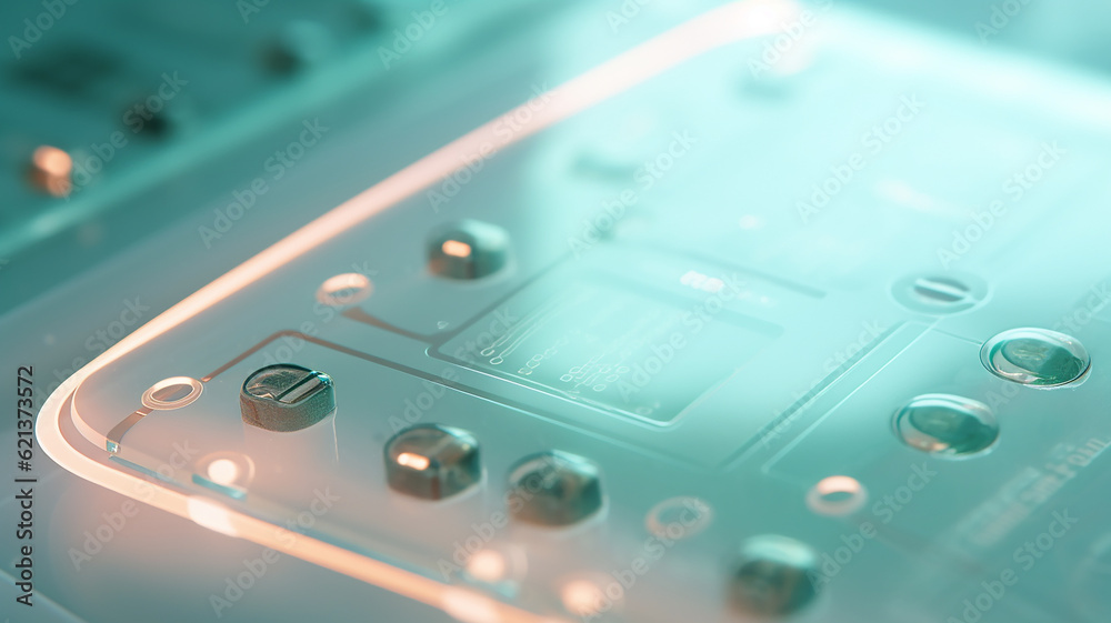 Future circuit board quantFuture circuit board quantum computer chip