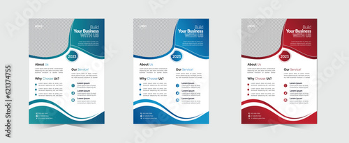 Creative Corporate Business Flyer Design Template or layout © Parvin