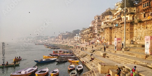 on the banks of Ganga river - Banaras