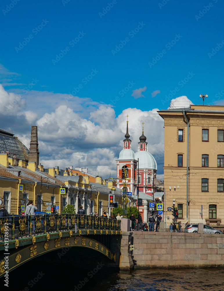 Fototapeta premium Panteleymonovsky bridge