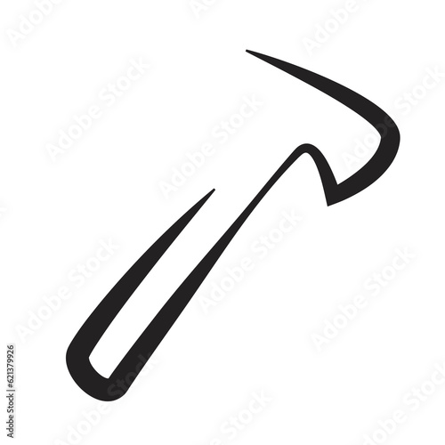 Abstract Hammer Icon (ID: 621379926)