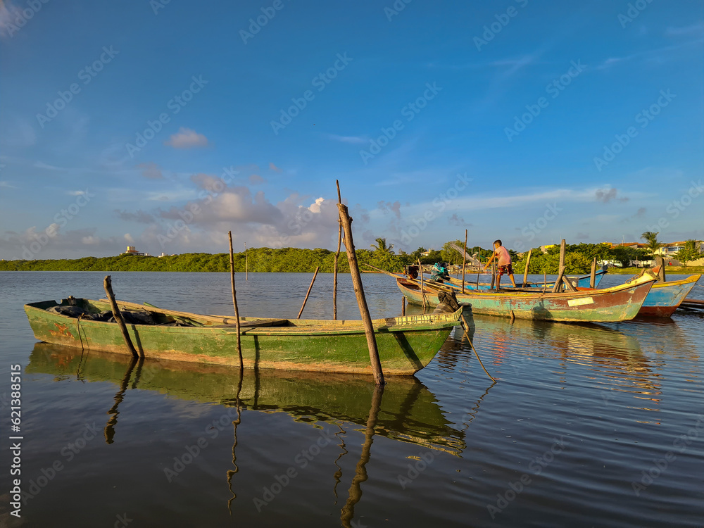 Fototapeta premium Boats on the river