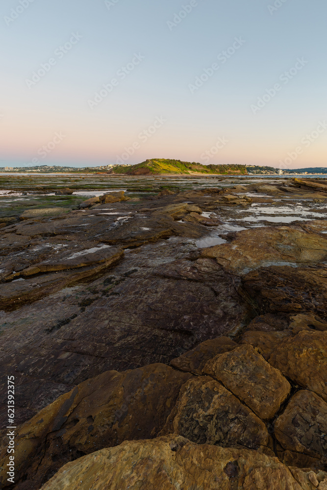 Long reef headland view in the morning, Sydney, Australia.
