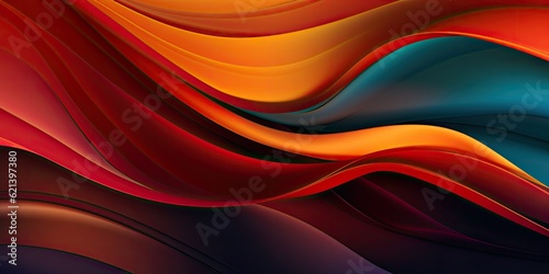  A Fusion of Colors, Patterns, and Textures in a Captivating Wallpaper Background Illustration Generative AI Digital Illustration