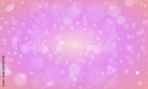 vector pastel bokeh background horizontal