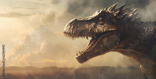 Dinosaur background.