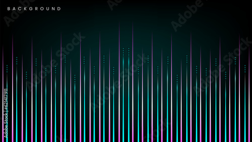 Light speed effect on black background. Bright space with lines effect texture