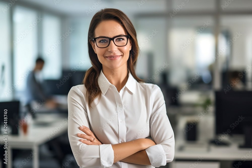 Portrait of a confident businesswoman Portrait of a confident businesswoman