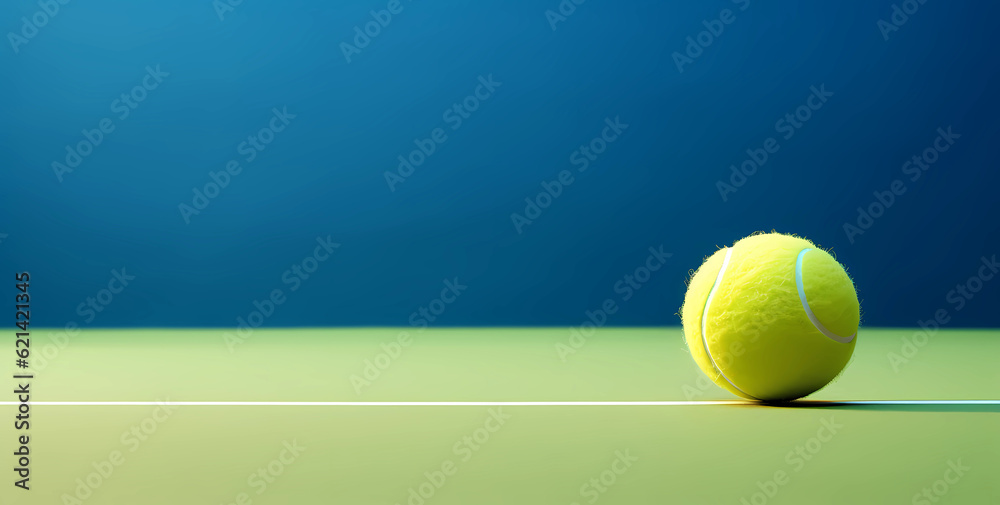 Tennis ball background.