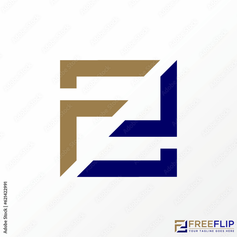 Logo design graphic concept creative abstract premium free vector stock letter FR or F font rectangular flip. Related to initial typography monogram Logo design graphic concept creative abstract premium free vector stock letter FR or F font rectangular flip. Related to initial typography monogram