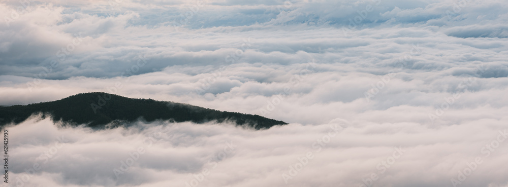 雲海と山 雲海と山
