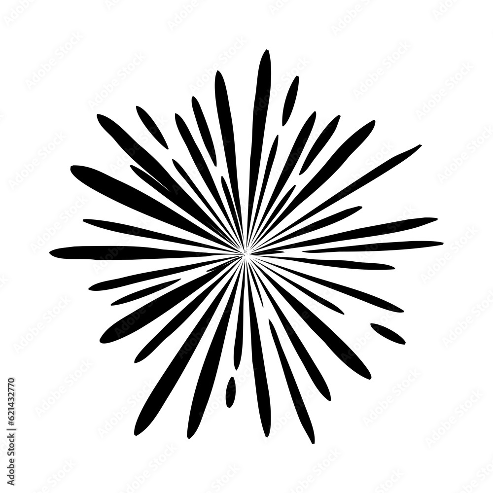 Obraz premium abstract background with rays pop art background comic