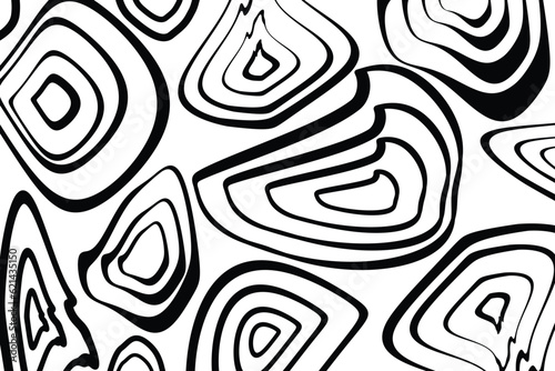 Abstract line pattern. Vector illustration. 