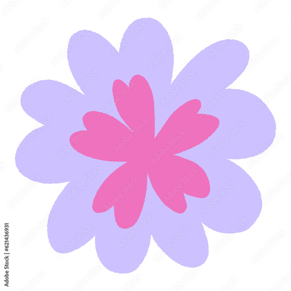 hand drawn spring flower hand drawn spring flower