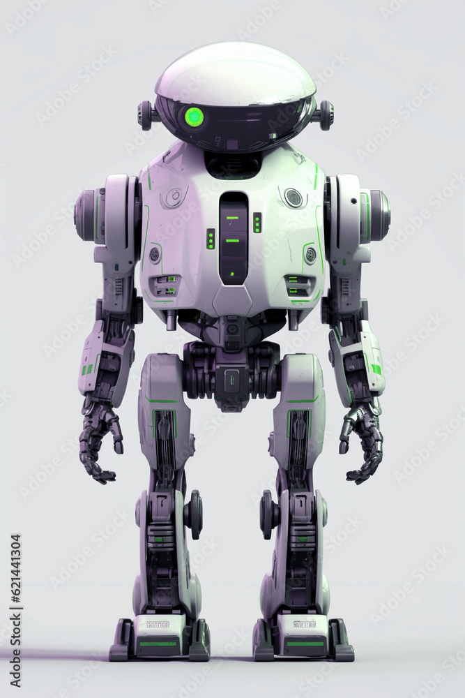 Isolated Mini Droid Robot Character Robotic Assistance Technology Artificial Intelligence 3D Bot Machine Isolated Mini Droid Robot Character Robotic Assistance Technology Artificial Intelligence 3D Bot Machine