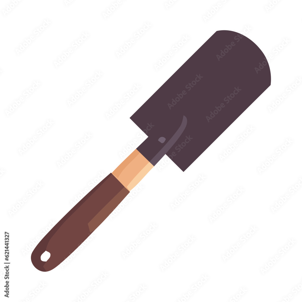 Metallic gardening equipment icon design Metallic gardening equipment icon design