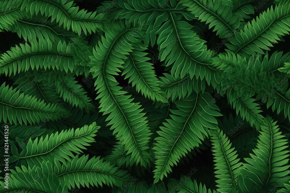 Fern Ferns Lush Green Seamless Texture Pattern Tiled Repeatable Tessellation Background Image Fern Ferns Lush Green Seamless Texture Pattern Tiled Repeatable Tessellation Background Image