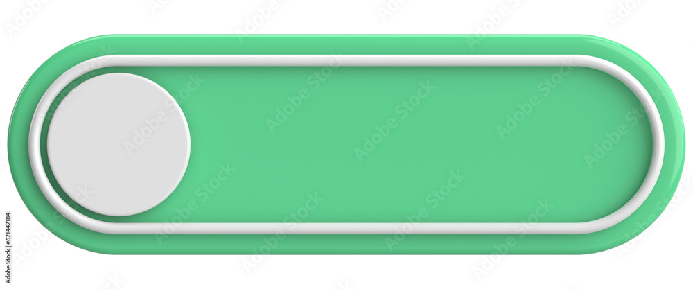 3D button. Empty button. 3D illustration. 3D button. Empty button. 3D illustration.