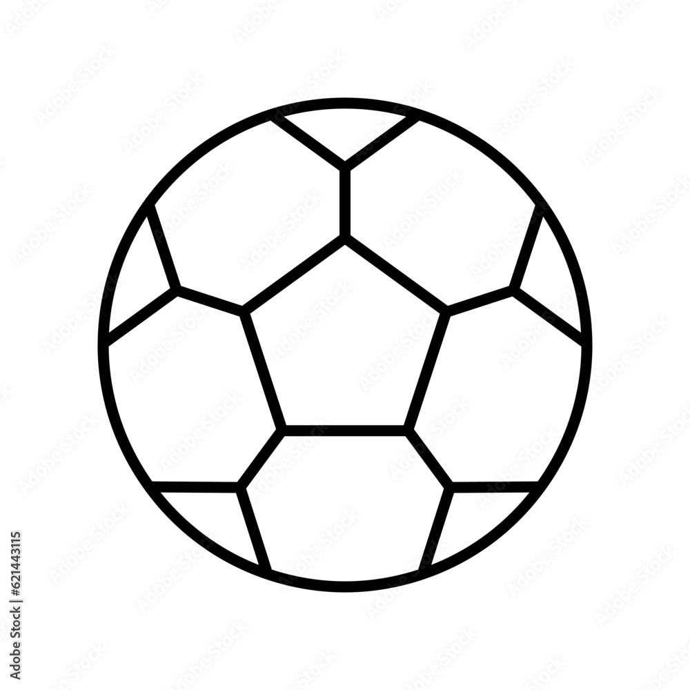 Fototapeta premium Football icon