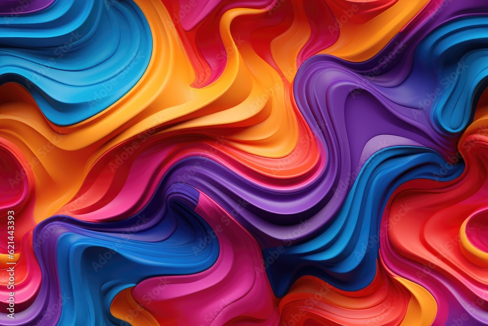 Color Paint Swirls Thick Seamless Texture Pattern Tiled Repeatable Tessellation Background Image Color Paint Swirls Thick Seamless Texture Pattern Tiled Repeatable Tessellation Background Image