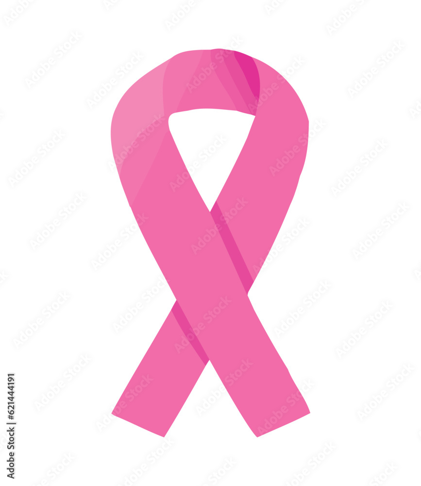 Breast cancer support ribbon, symbol of hope Breast cancer support ribbon, symbol of hope