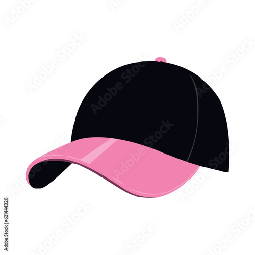 Modern baseball cap design in vector illustration