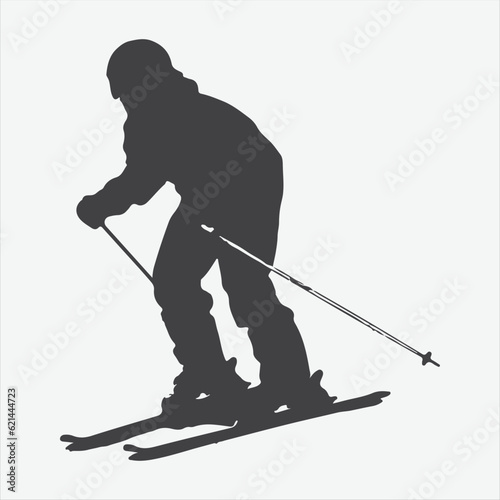 Embrace the Winter Spirit, A Captivating Collection of Silhouettes Depicting Thrilling Winter Sports