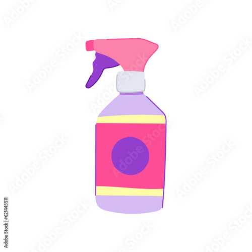 domestic bathroom cleaner cartoon. toilet bottle, advertising wash, template ad domestic bathroom cleaner sign. isolated symbol vector illustration