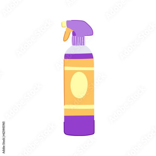 advertising bathroom cleaner cartoon. wash template, ad detergent, home cleanup advertising bathroom cleaner sign. isolated symbol vector illustration