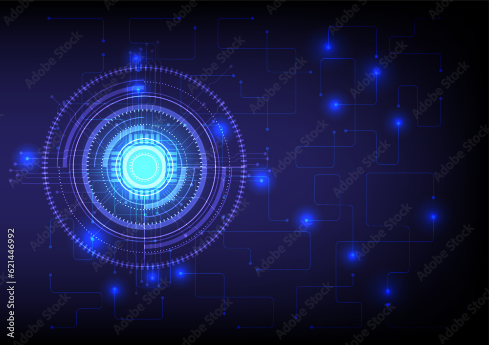 tech wheel on circuit board