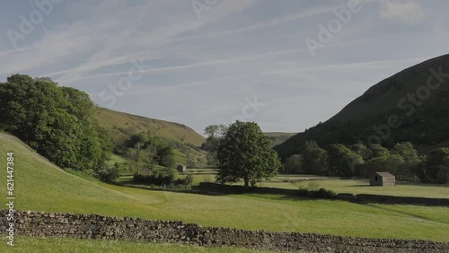 Drone footage of Mukers and the flower meadows in North Yorkshire including footage higher up the valley