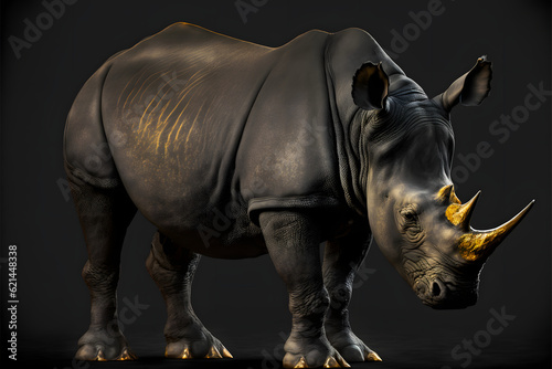 Blackgolden Rhinoceros © Annika