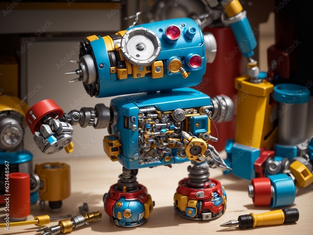 A Miniature Robot's Adventure in the World of Wonders A Miniature Robot's Adventure in the World of Wonders