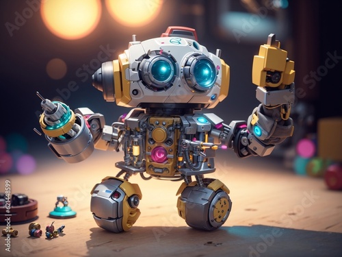 A Miniature Robot s Adventure in the World of Wonders 