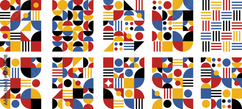 Abstract Bauhaus Shape