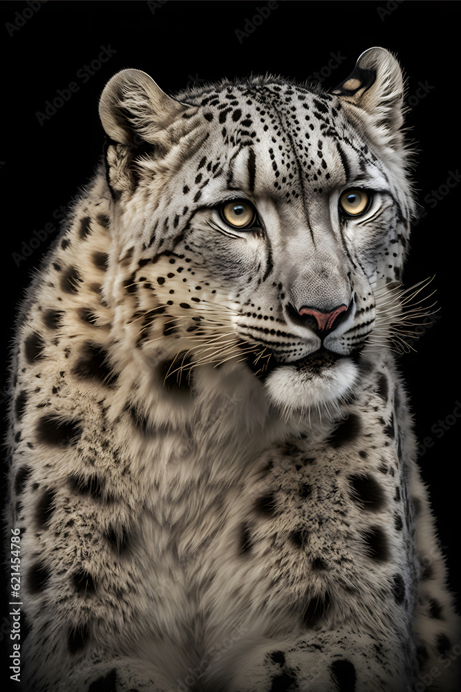 Blackgolden Snowleopard