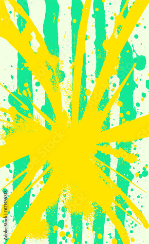 Color abstract grunge background. Multicolored texture of spots, splashes, streaks, traces of paint