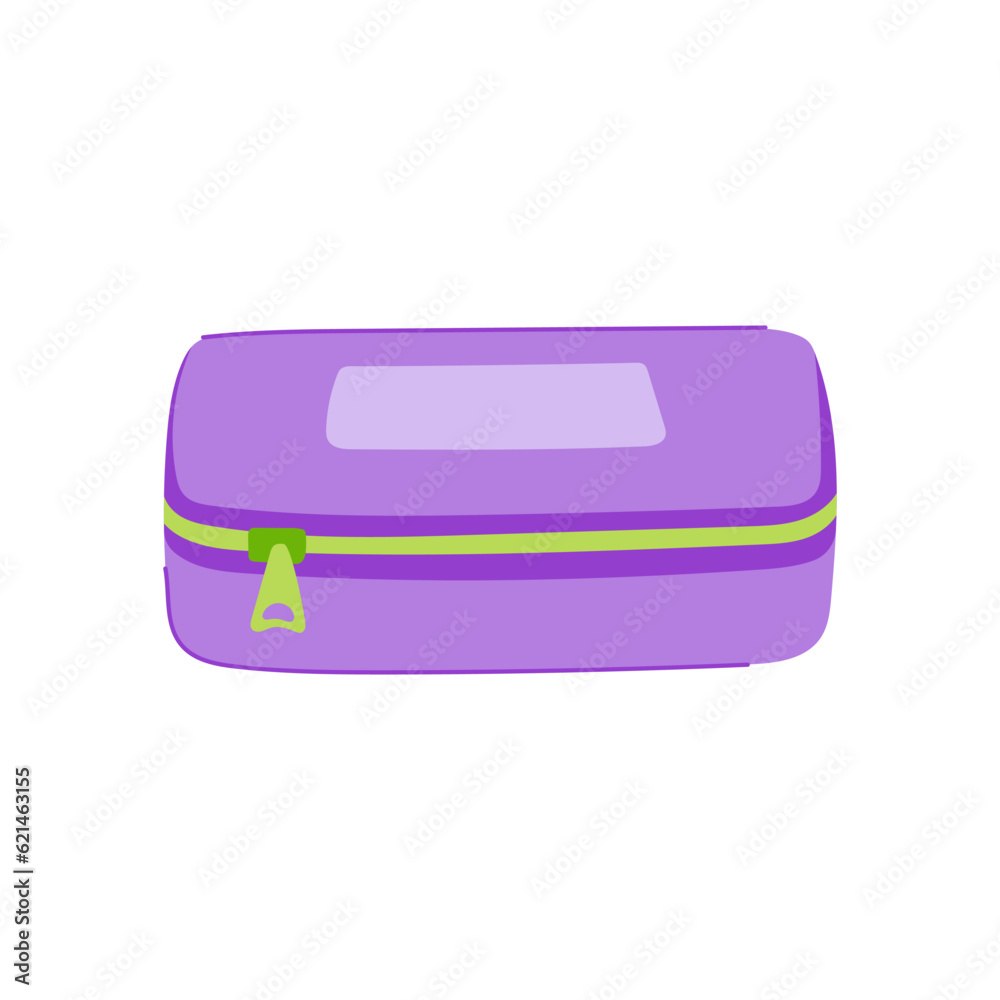 office pencil case cartoon. supplies blue, drawing colorful, stationery back office pencil case sign. isolated symbol vector illustration office pencil case cartoon. supplies blue, drawing colorful, stationery back office pencil case sign. isolated symbol vector illustration