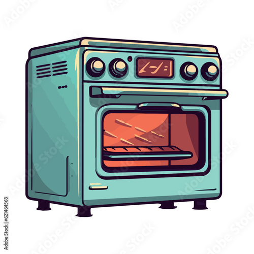 kitchen appliances heat food with electricity