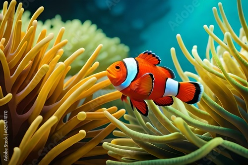 fish in the coral reef