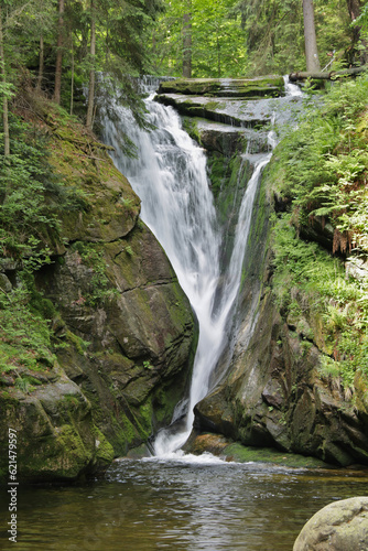 Kochelfall, der zweitgrößte Wasserfall im Riesengebirge