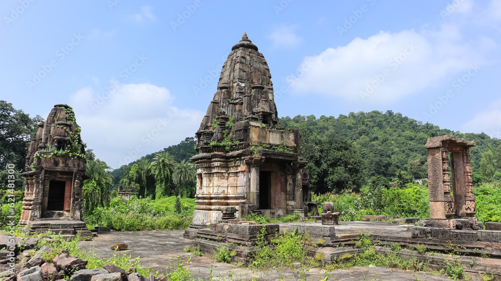 the Ancient Temples of Polo Forest,  Hinduism and Jainism Temples, 14-15th Century Temples, Gujarat, India.