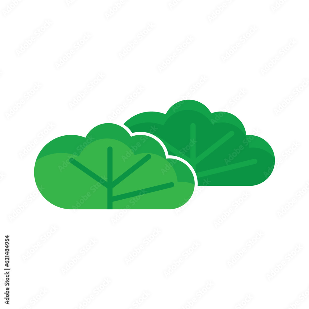 bush icon vector bush icon vector