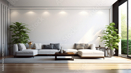 Modern living room - minimal and clean

Generative AI