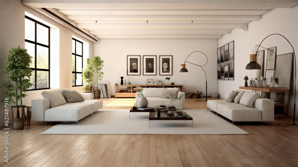 Modern living room / space. Minimal and clean
Generative AI Modern living room / space. Minimal and clean
Generative AI